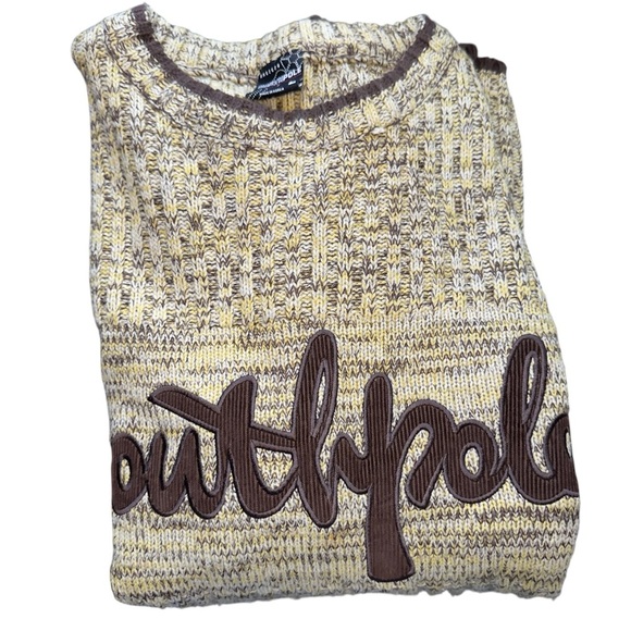 South Pole Men's Knit Oversized Throwback Y2K Urban Hiphop Streetwear Sweater - Picture 6 of 7
